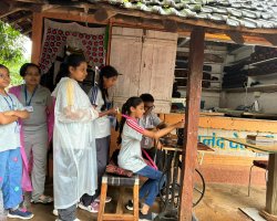 Std VI Field trip to the Monteria Village